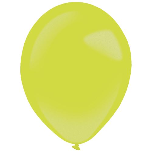 Amscan ballons 28 cm en latex vert lime 50 pièces