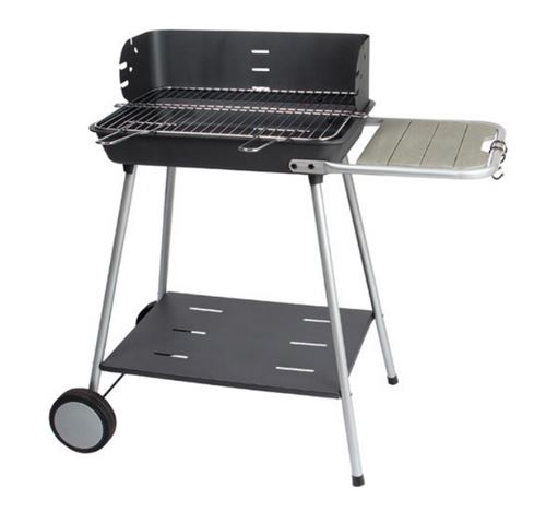 Barbecue à charbon 54,5x38,5cm avec chariot Somagic 37533700f