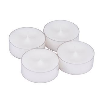 Lot de 4 Bougies Parfumées Chauffe-Plat "Trendie" Neige Éternelle - 1