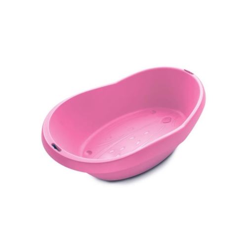 bebeangel baignoire confort avec bouchon de vidange - coloris rose
