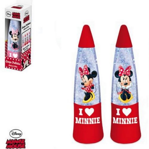 Lampe a paillette Minnie Mouse veilleuse enfant - guizmax