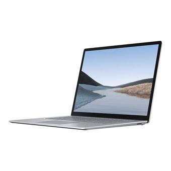 Microsoft Surface Laptop 3 - Intel Core i7 - 1065G7 / 1.3 GHz - Win 10 Pro - Iris Plus Graphics - 16 Go RAM - 512 Go SSD NVMe - 13.5" écran tactile 2256 x 1504 - Wi-Fi 6 - platine - clavier : Français - commercial - 1