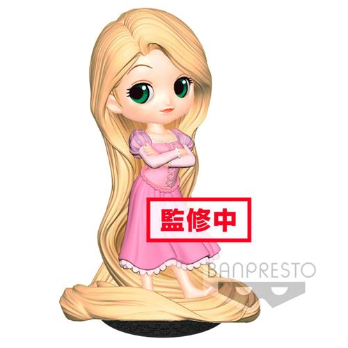 BANPRESTO - Banpresto - Figurine Disney - Raiponce Q Posket Characters Girlish Charm Pastel Variant 14cm - 3296580826162