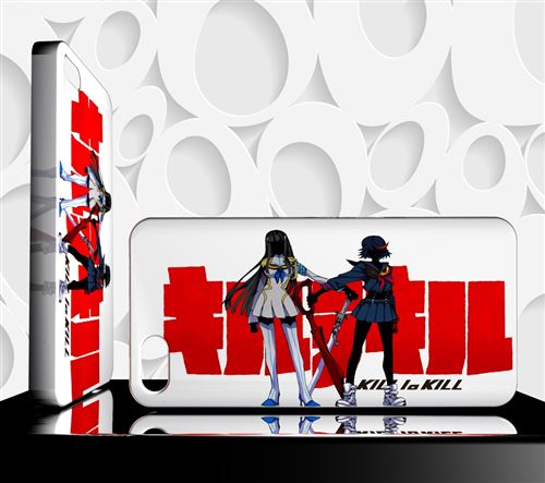Coque Design Iphone 5C MANGA KILL LA KILL - KIRU RA KIRU- Réf 12