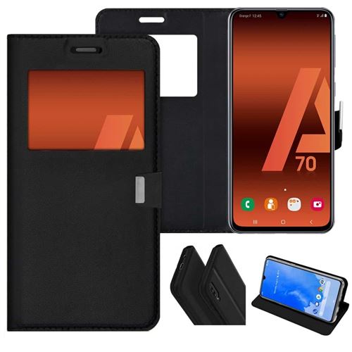 Etui de protection pour SAMSUNG GALAXY A70 - Noir