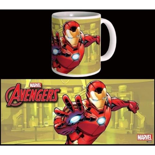Mug marvel iron man avengers série 2 blanc semic smug142