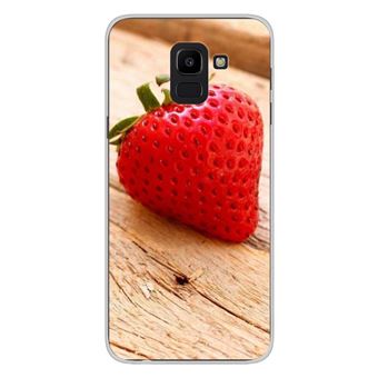 coque iphone 6 plus silicone fraise