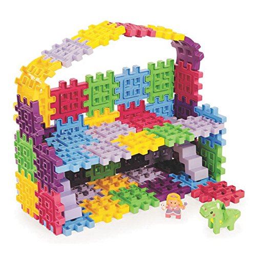 Little Tikes Waffle Blocks (Castle) Kit de construction, 18 pièces