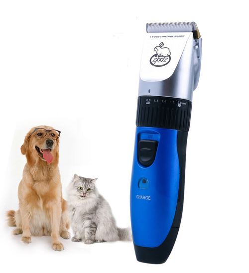110-240V électrique Tondeuse à Cheveux Pour Animaux De Compagnie Chat Chien Animal Tondeuse à Faible Bruit