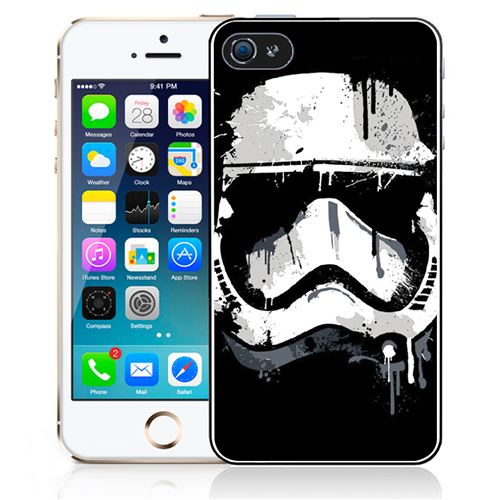 Coque pour iPhone 5C stormtrooper paint
