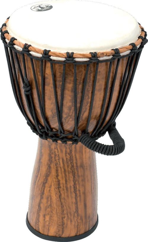 'Djembe de 14 construído en PVC avec Motif que Imita a la madera. permettant de réglementer la tension pour offrir différents sonoridades