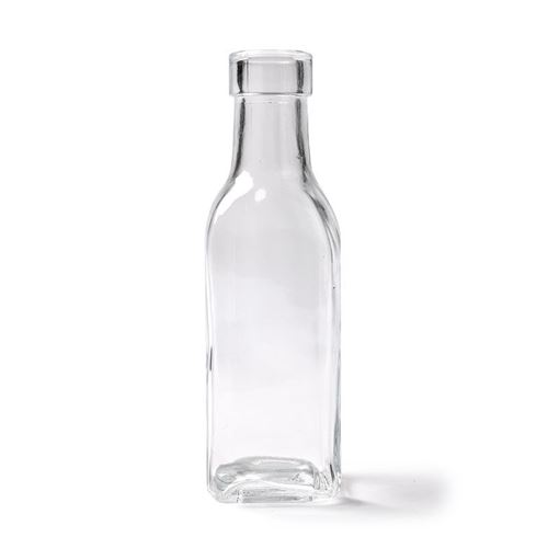 vase bouteille carrée 15 cm