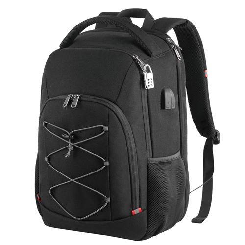 Della Gao Antivol Sac à Dos Ordinateur Portable 17.3 Pouces Homme Imperméable TSA Friendly Sac a Dos PC Portable Sac à Dos de Voy