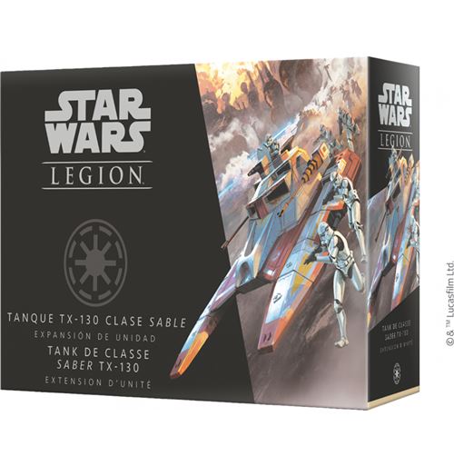 Star Wars Légion : Tank de classe Saber TX-130 - Jeux de Cartes Evolutifs