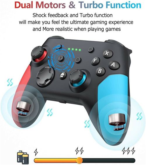 Joystick sans fil pour Console de jeu Nintendo Switch manette