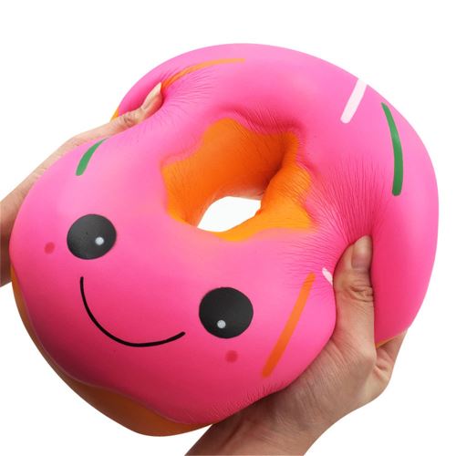 Squishies Jumbo Géant Donut Rising Lente Fruit Parfumée Stress Relief Jouet Cadeau MK2941