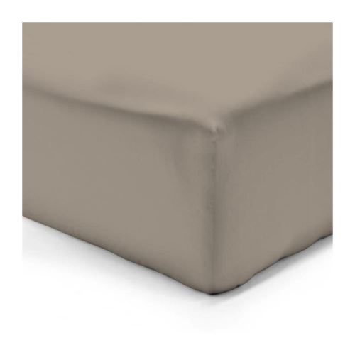 VISION Drap Housse 160x200cm TAUPE
