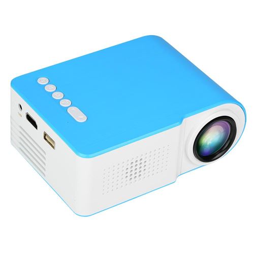 Mini HD 1080P HDMI Home Cinéma TFT LCD Projecteur intelligent Lecteur multimédia domestique (Prise UE)
