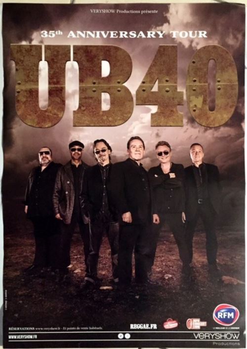 UB40 - 40x60 cm - AFFICHE / POSTER