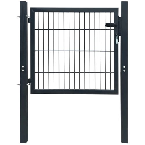 Portillon Acier Anthracite 103x150 cm