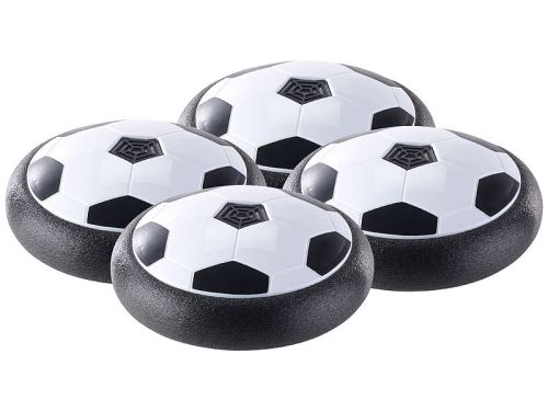 Playtastic : 4 ballons de football aéroglisseurs d'intérieur