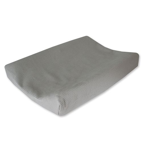 Cottonbaby housse de matelas à langer Wafel48 x 72 cm gris foncé