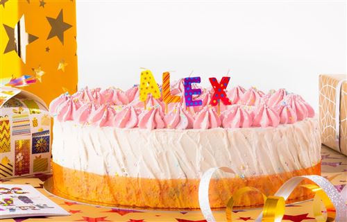 Bougies D Anniversaire Prenoms Alexandre Et Alex Achat Prix Fnac