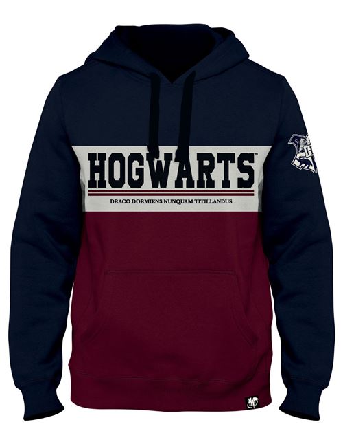 Sweat-shirt Harry Potter - HOGWARTS SCHOOL - Bordeaux - L