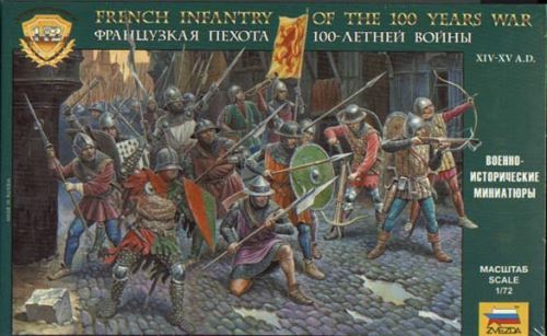 Infanterie française guerre de 100 ans