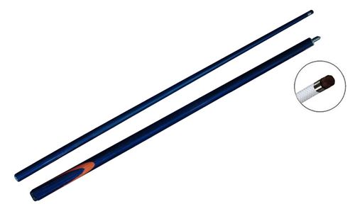 Queue billard Graphite Bleu (1/2)