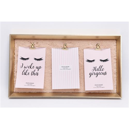 Pêle-mêle enfant design Diva - Rose