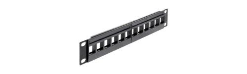 Delock DeLock Keystone 10- Patchpanel 12 Port
