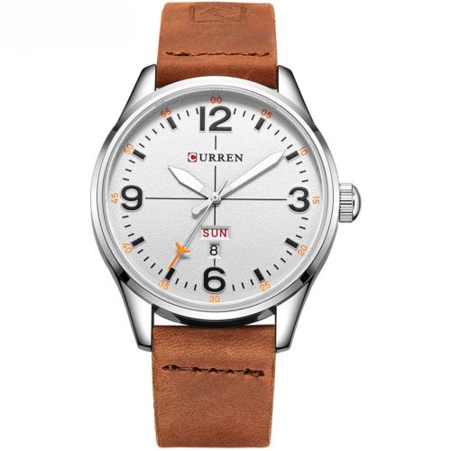 Quartz Sport Argent+Noir Montre Homme