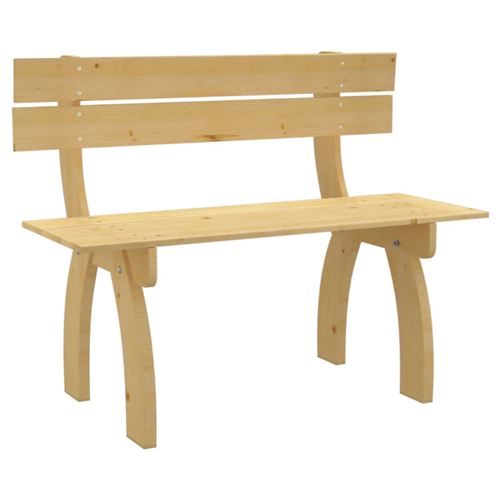 VidaXL Banc de jardin 150 cm Bois de pin imprégné