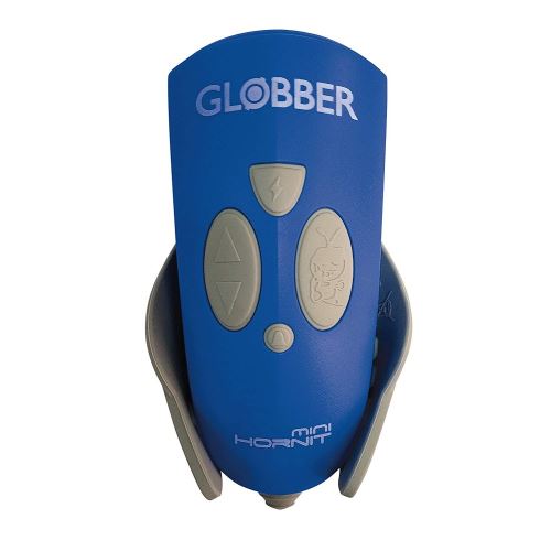Globber - Sonnette Klaxon Lumière Eclairage Mini Hornit - Bleu Foncé