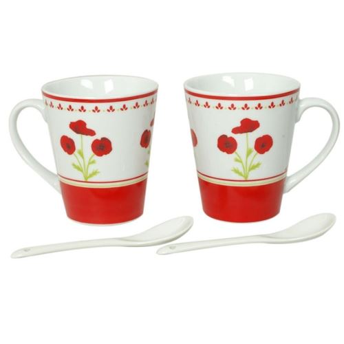 Coffret 2 Mugs + Cuilleres - Monet