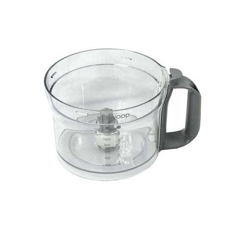 Bol Acrylique avec Poignee Grise pour Robot Multifonctions Kenwood