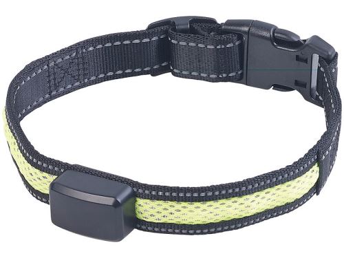 Comparer les prix de Infactory : Collier à LED avec chargement cinétique - Chiens de taille moyenne