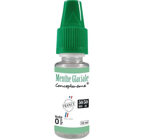 Conceptarôme - E-liquide Classique 80/20 – Menthe Glaciale 0 mg.