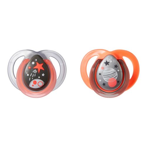Lot de 2 sucette nuit bébé Tommee Tippee Multicolore