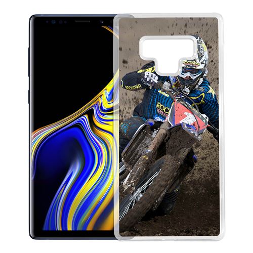 Coque pour Samsung Galaxy Note 9 -  Motocross Boue