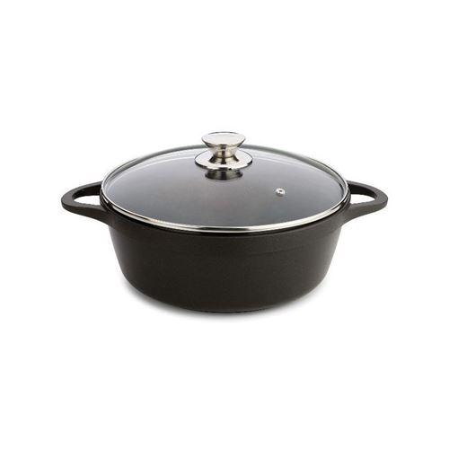 Valira cocotte 24 hte black induct.fonte alu*4141