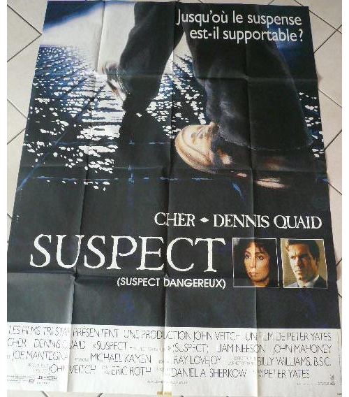 Acheter Suspect AFFICHE CINEMA ORIGINALE État correct - 22,99 € Suspect AFFICHE CINEMA ORIGINALE État correct - N/A reconditionné disponible sur Fnac