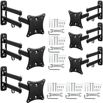 Meuble Tv Avec Bras Articulé 40 Sur Tectake Support Mural Tv Orientable Et Inclinable Avec