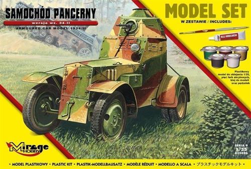 Armoured Car Model 1943/ii (model Set) - 1:35e - Mirage Hobby
