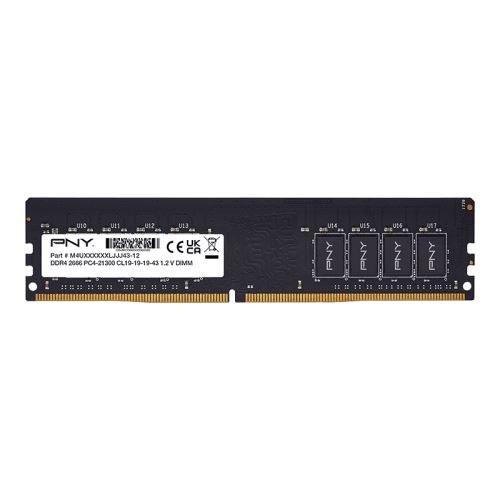Mémoire RAM PNY MD16GSD42666-TB 16Go DDR4 2666MHz CL19 Noir