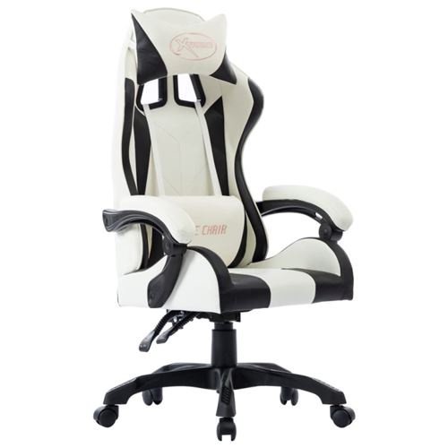 Vidaxl Blanc Fauteuil De Jeux Vidéo - Image 2