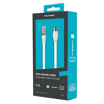 Câble Coaxial D'Antenne 1,5 M – Neuf, Blindé, Sans Marque