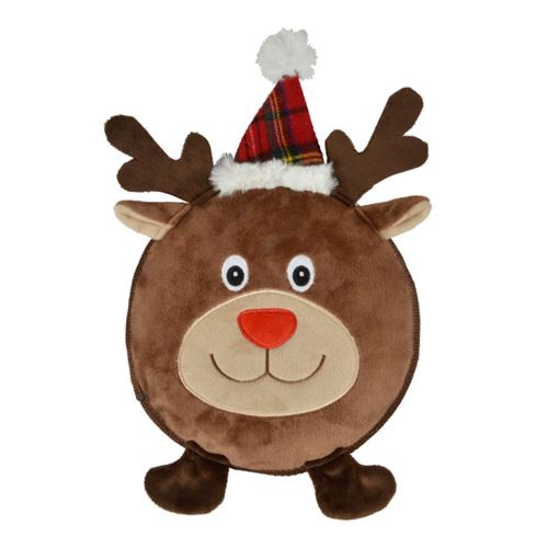 Meilleurs prix pour Jouet pour Chien Sonore Renne Noël 20cm Marron