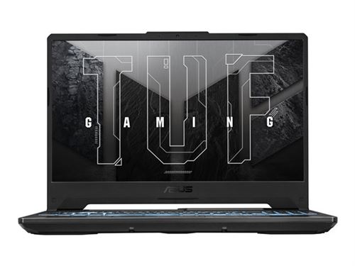 Asus Tuf Gaming F15 Fa506Nc-Hn001W - Amd Ryzen 5 - 7535Hs / Jusqu'À 4.5 Ghz - Win 11 Home - Gf Rtx 3050 - 16 Go Ram - 512 Go SSD Nvme - 15.6" 1920 X 1080 (Full Hd) @ 144 Hz - Gigabit Ethernet - Wi-Fi 6, Bluetooth - Noir Graphite